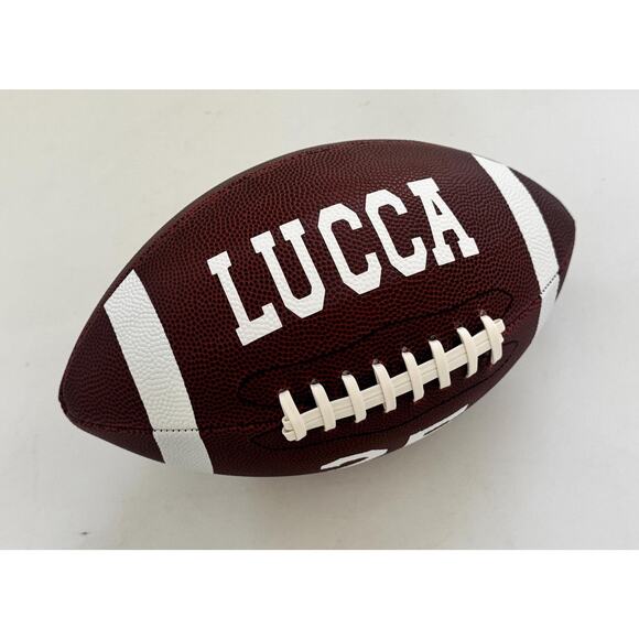 Custom Football Personalized Name & Number Team Gift Coach Gift Player Keepsake - Picture 2 of 10